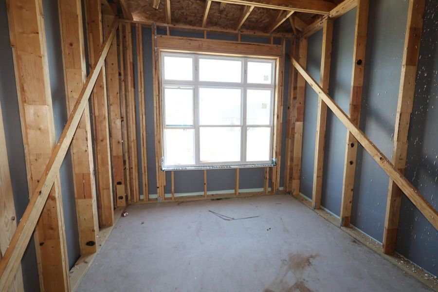 In-progress construction of a new home in Brookewater - Terrace Collection, Rosenberg, TX (Image 16).