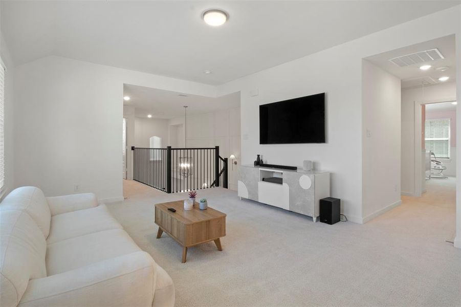 Furnished interior view inside a new home in , Aubrey (Image 9). Furnished interior view inside a new home in , Aubrey (Image 9).