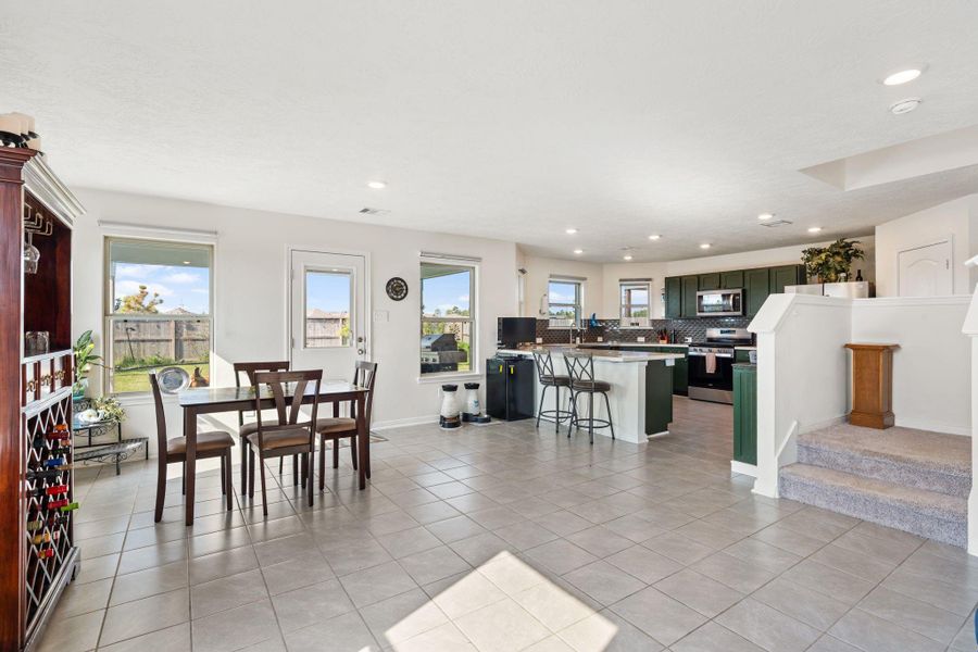 Furnished interior view inside a new home in , Houston (Image 10).