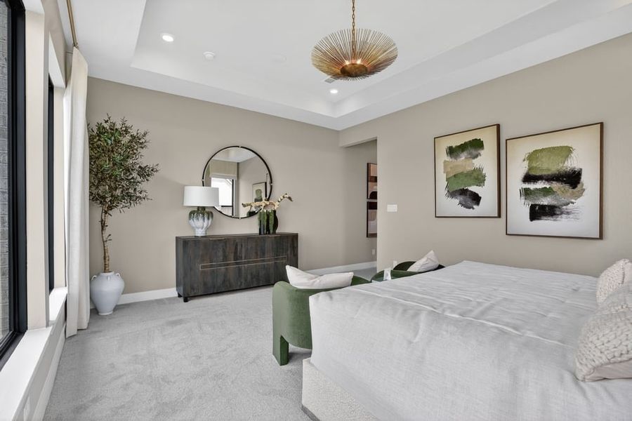 Representative furnished interior of a home built from the Vincent by Taylor Morrison in Ryehill, Rosenberg (Image 28).