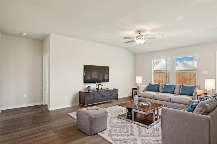 Photo is not of the actual home, but is an inspirational photo of builder’s model home and may depict options, furnishings, and/or decorator features that are not included.