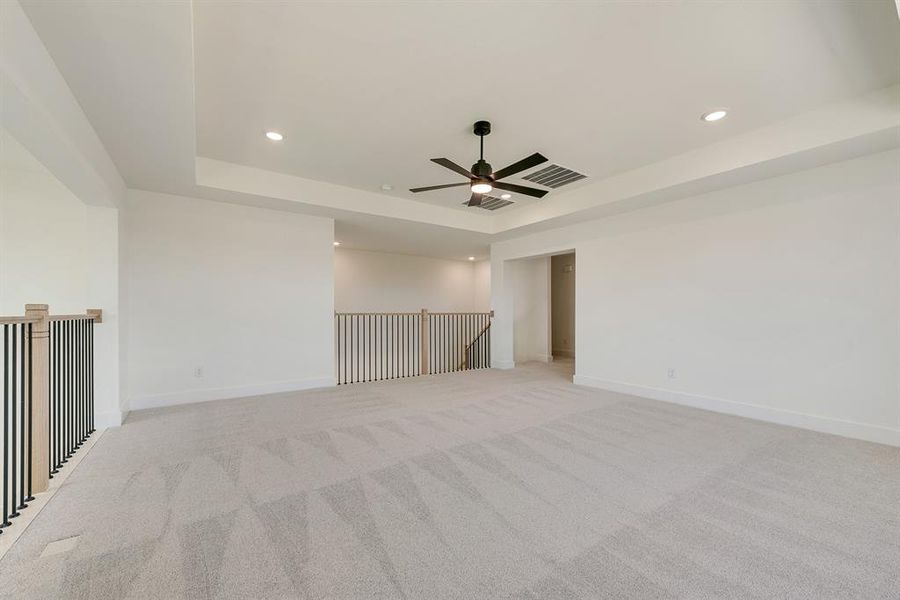 Spacious, unfurnished interior of a new home in The Homestead - 62', Rockwall (Image 26).