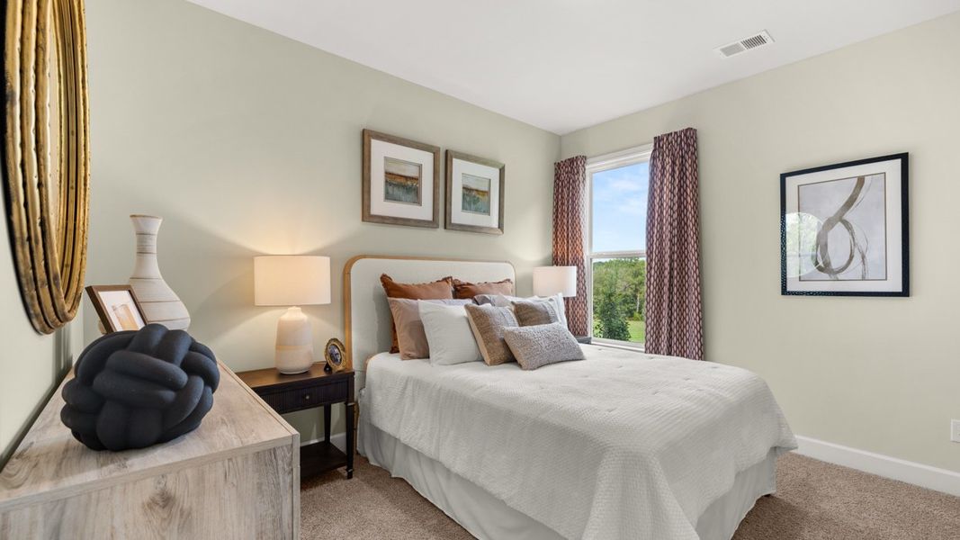 Representative furnished interior of a home built from the Savannah by D.R. Horton in The Gates at Pates Creek, Hampton (Image 13).