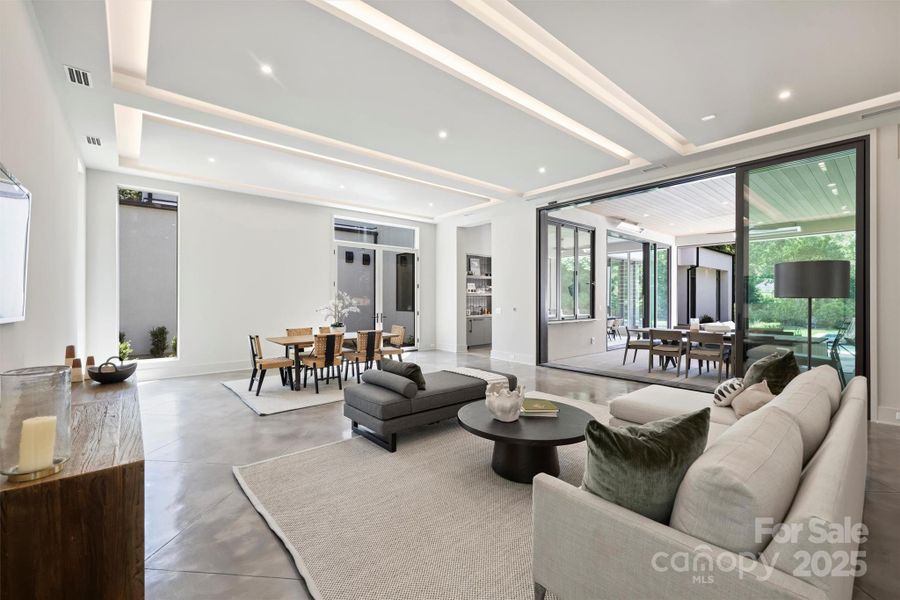 Furnished interior view inside a new home in , Charlotte (Image 45). Furnished interior view inside a new home in , Charlotte (Image 45).