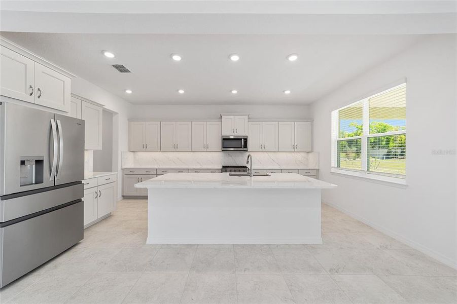 Furnished interior view inside a new home in Calesa Township, Ocala (Image 13).