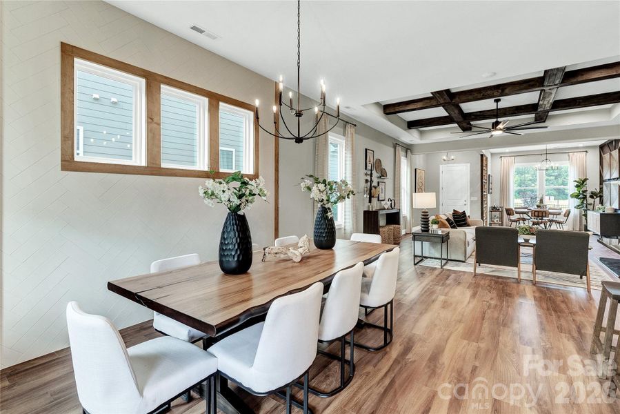 Dining Area. Model photos used for reference Dining Area. Model photos used for reference