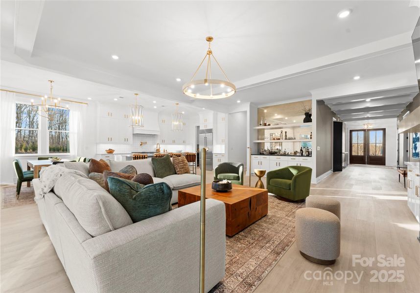 Furnished interior view inside a new home in , Wesley Chapel (Image 9).