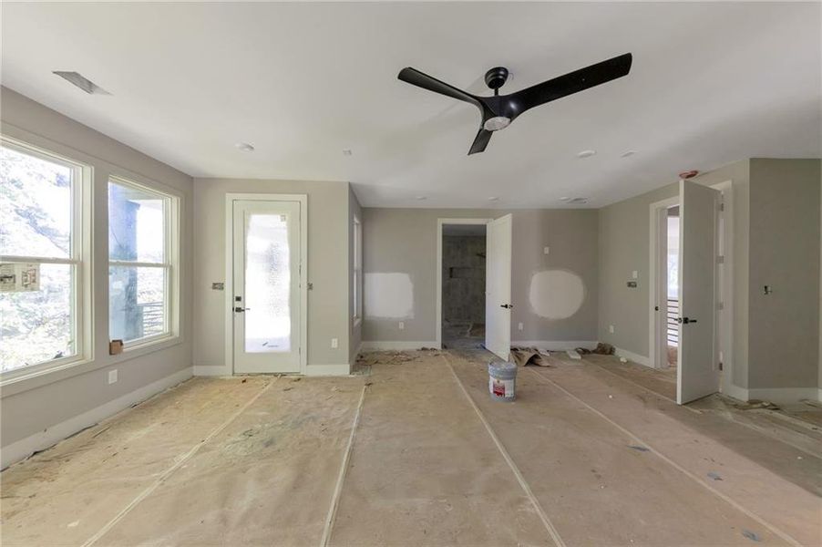 In-progress construction of a new home in , Atlanta, GA (Image 29).