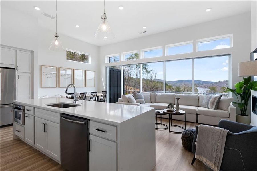 Furnished interior view inside a new home in , Waleska (Image 6).