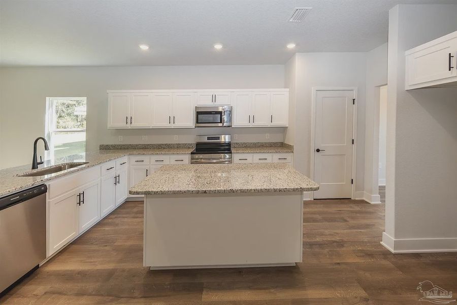 Furnished interior view inside a new home in Parkland Place, Pace (Image 9).