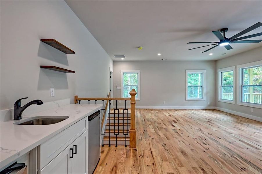 Furnished interior view inside a new home in , Clayton (Image 70).