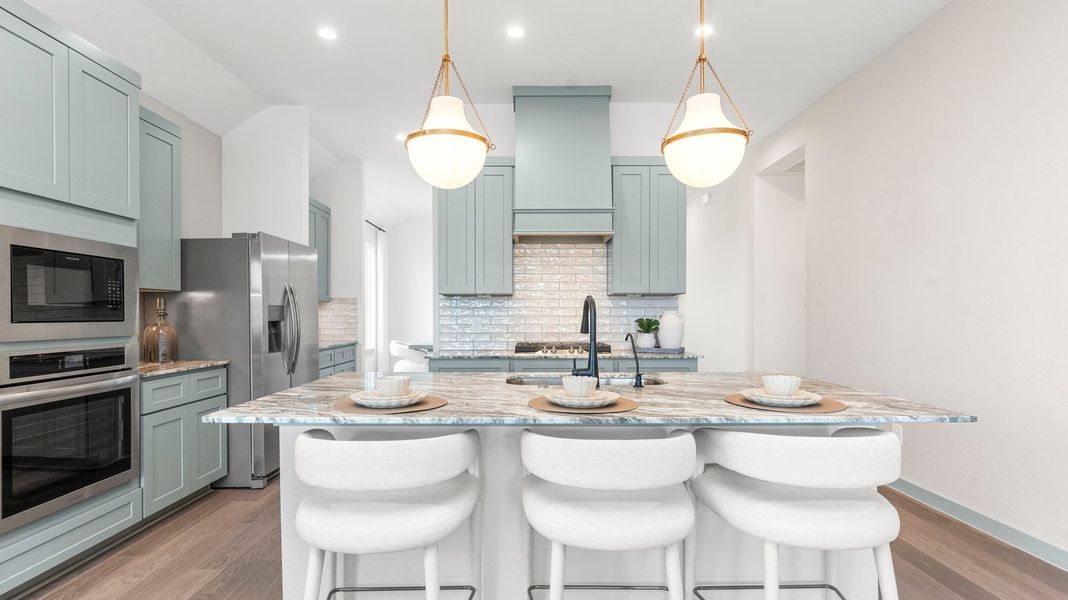 Furnished interior view inside a new home in Alexander, Pearland (Image 4).