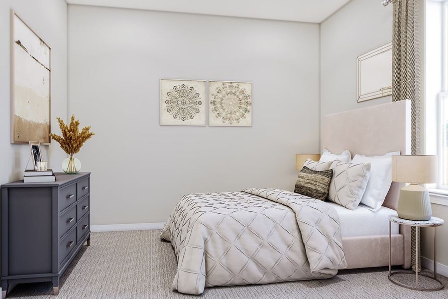 Furnished interior view inside a new home in Arbor Collection At Park Central, Georgetown (Image 11). Furnished interior view inside a new home in Arbor Collection At Park Central, Georgetown (Image 11).