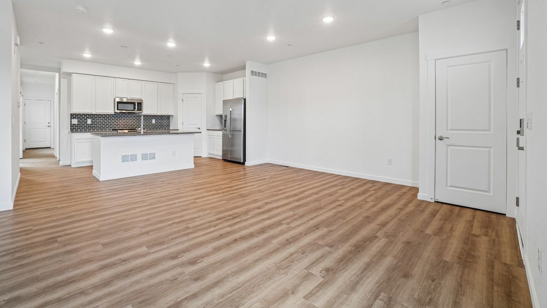 Furnished interior view inside a new home in Westerly - Townhomes, Erie (Image 8).