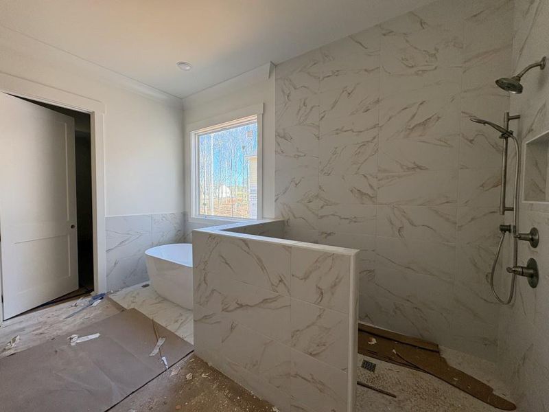 In-progress construction of a new home in Arden on Lanier, Cumming, GA (Image 16).