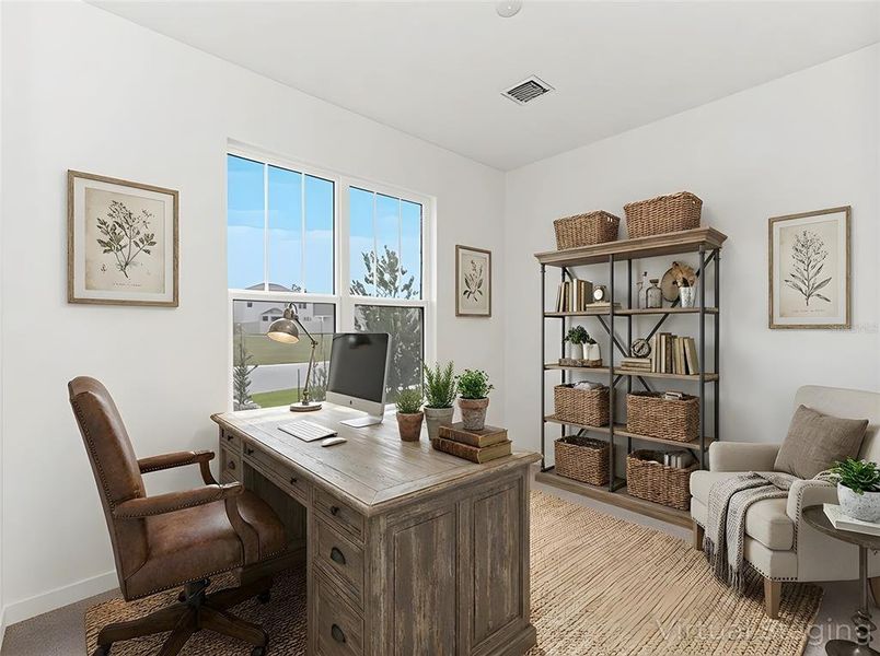 Furnished interior view inside a new home in , St. Cloud (Image 11).