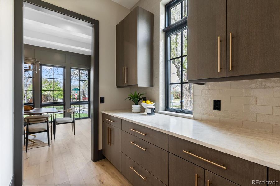 Furnished interior view inside a new home in , Denver (Image 10).