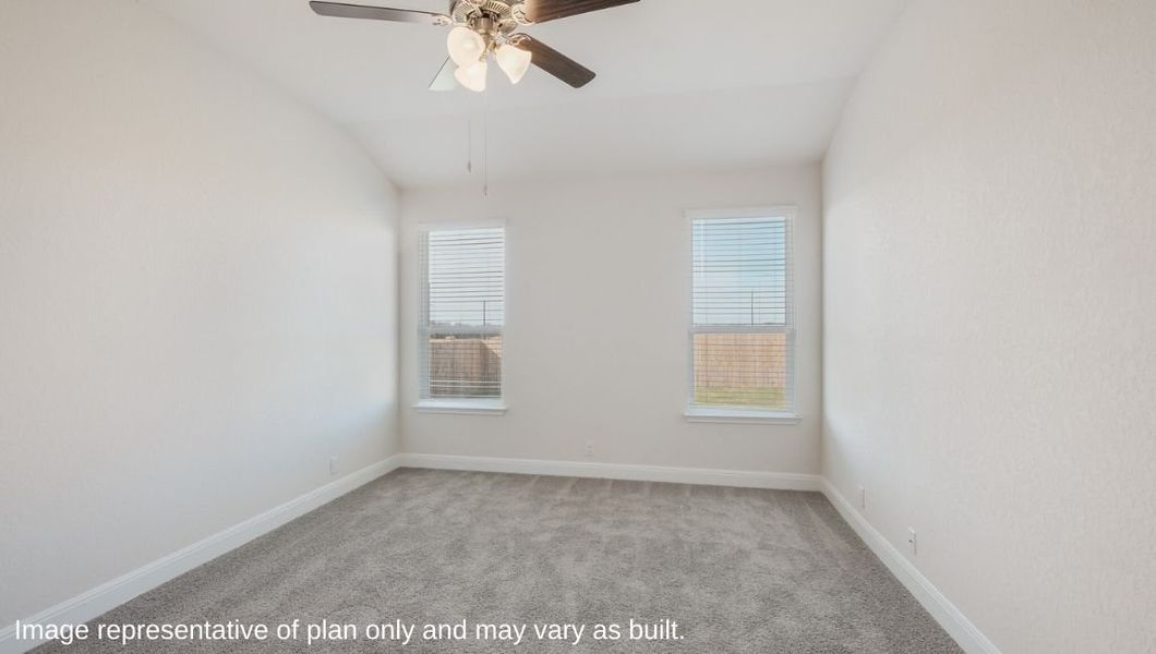 Representative unfurnished interior of a home built from the The Driftwood by D.R. Horton in Steele Creek, Cibolo (Image 19).