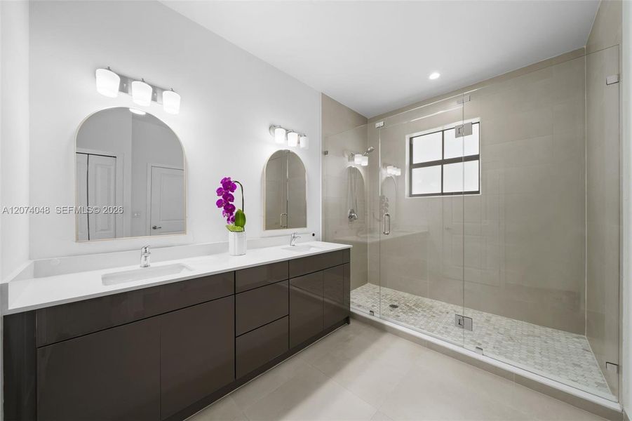 Furnished interior view inside a new home in , Palmetto Bay (Image 39). Furnished interior view inside a new home in , Palmetto Bay (Image 39).