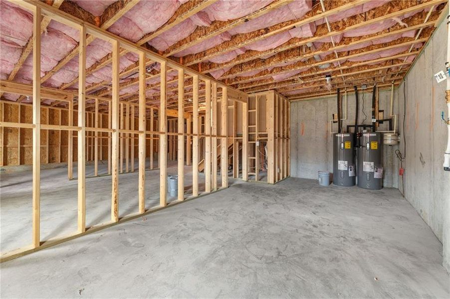 In-progress construction of a new home in Prescott Manor, Canton, GA (Image 36).