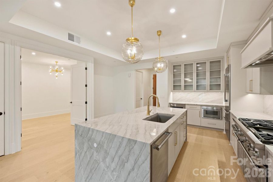 Furnished interior view inside a new home in , Charlotte (Image 13).