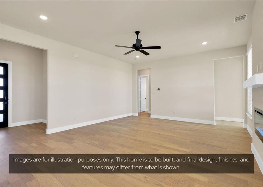 Spacious, unfurnished interior of a new home in Coppenger Place, Godley (Image 7). Spacious, unfurnished interior of a new home in Coppenger Place, Godley (Image 7).