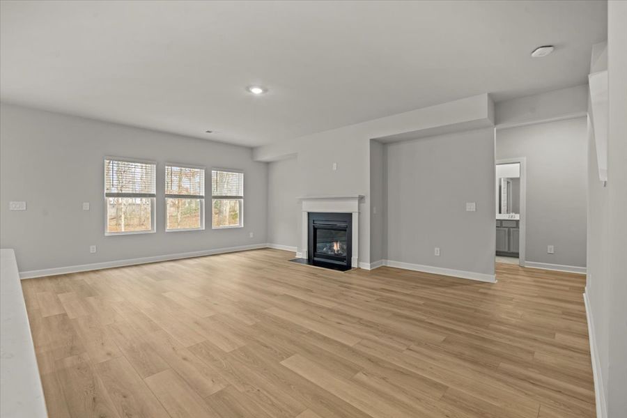 Spacious, unfurnished interior of a new home in Shiloh Valley, Piedmont (Image 13).