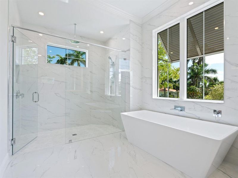 Furnished interior view inside a new home in , Sarasota (Image 18).