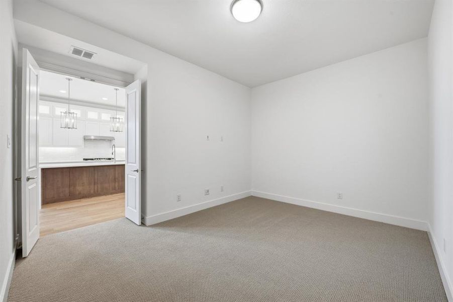 Spacious, unfurnished interior of a new home in Wildflower Ranch: 50ft. lots, Dish (Image 14).