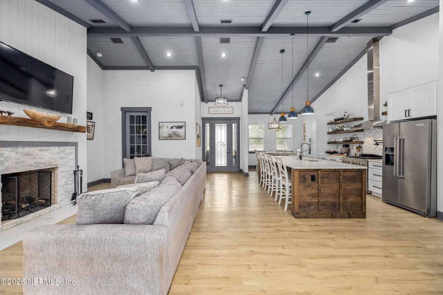 Furnished interior view inside a new home in , Jacksonville (Image 7).