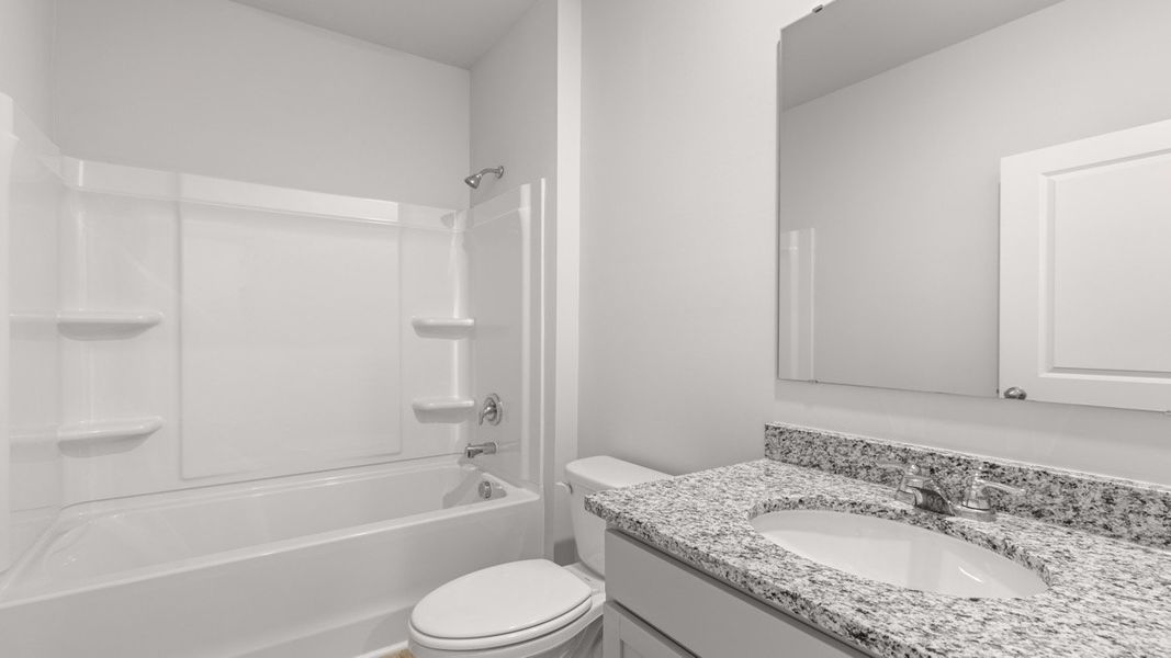 Furnished interior view inside a new home in Byrd Village, Graniteville (Image 9).