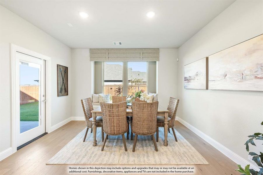 Furnished interior view inside a new home in The Oaks, Red Oak (Image 29). Furnished interior view inside a new home in The Oaks, Red Oak (Image 29).