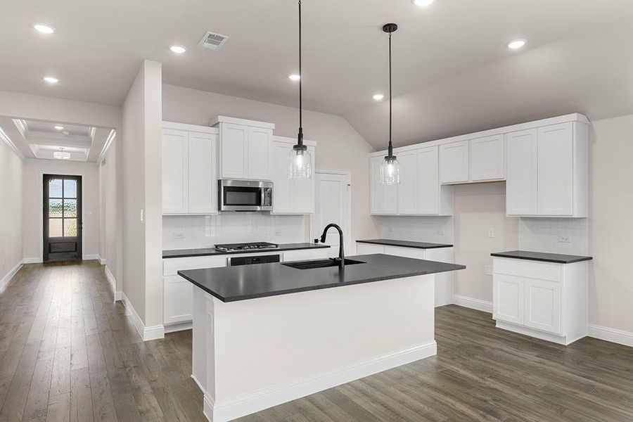 Furnished interior view inside a new home in Walden Pond, Forney (Image 12).