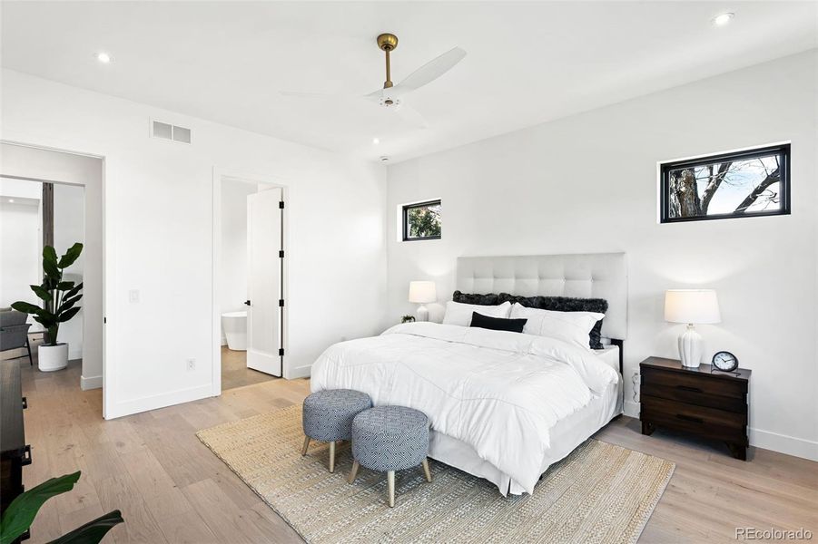 Furnished interior view inside a new home in , Denver (Image 19).