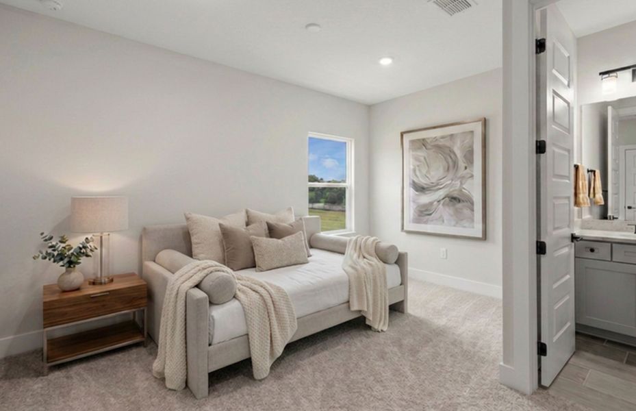 Representative furnished interior of a home built from the Upton by Pulte Homes in Reagan Landing, Bradenton (Image 8).