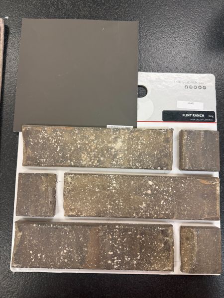 Sample of building materials used in homes in Trail Creek, Cleburne (Image 4). Sample of building materials used in homes in Trail Creek, Cleburne (Image 4).