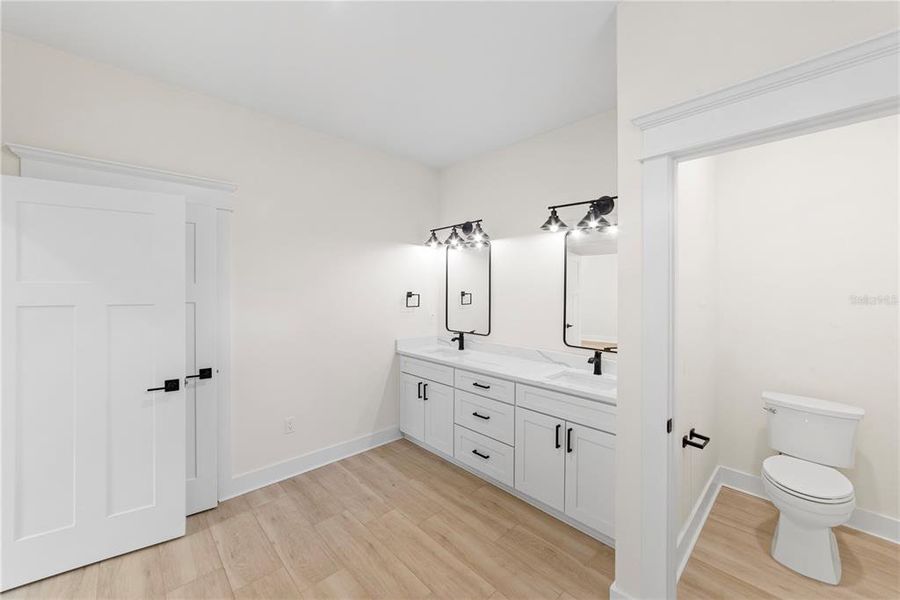 Furnished interior view inside a new home in , Webster (Image 17).