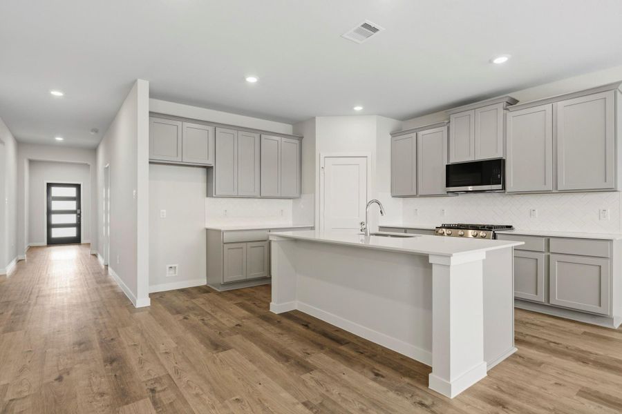 Furnished interior view inside a new home in Mirabella, Brookshire (Image 10).