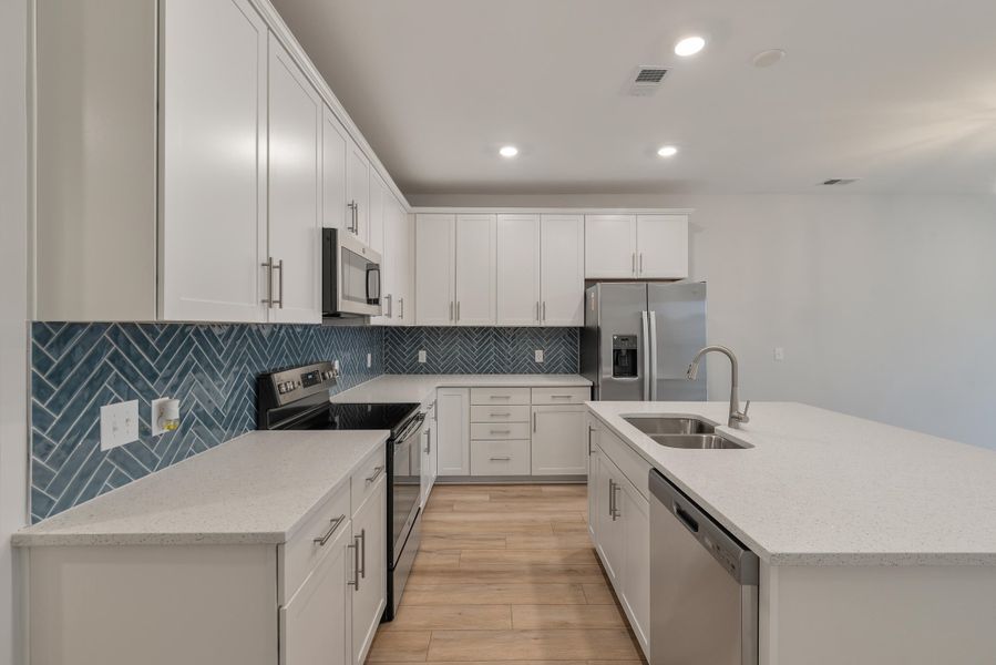 Furnished interior view inside a new home in The Landings at Montague, Goose Creek (Image 7).