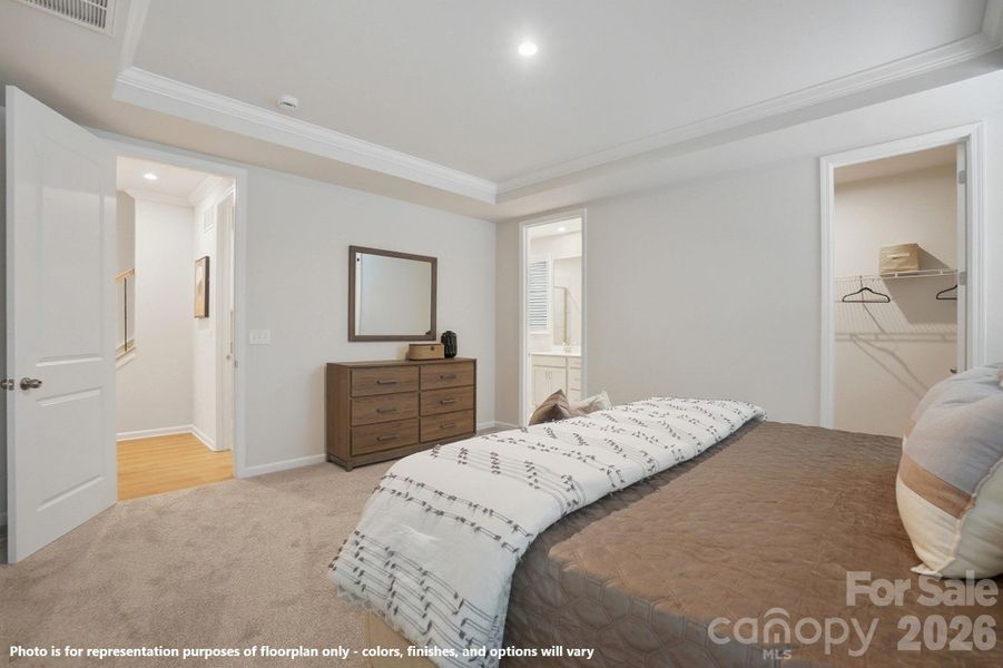 Photo is for representation purposes of floorplan only - colors, finishes, and options will vary