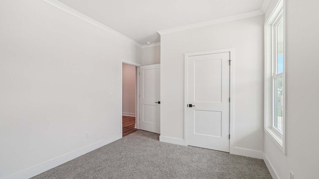 Representative unfurnished interior of a home built from the Cypress by D.R. Horton in Westport, York (Image 35).