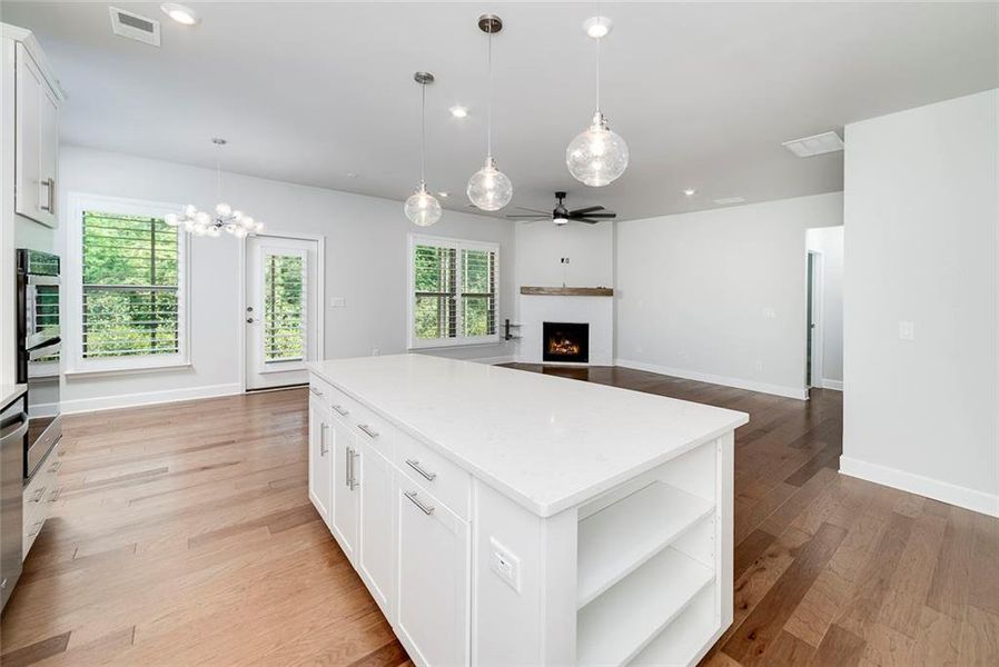 Furnished interior view inside a new home in Wimberly, Powder Springs (Image 9).