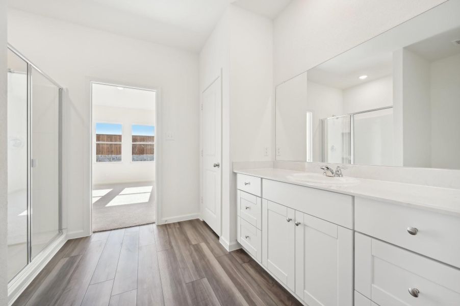 Furnished interior view inside a new home in Williams Landing, Waller (Image 10).
