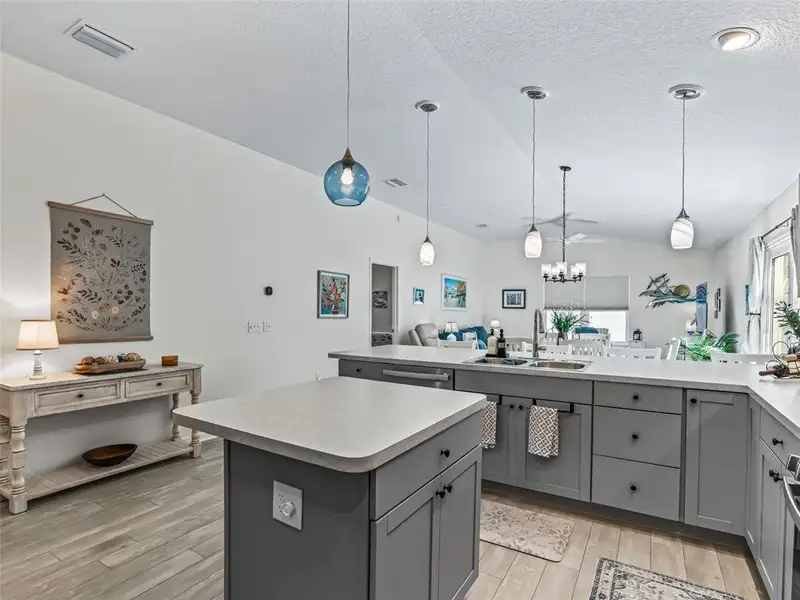 Furnished interior view inside a new home in , The Villages (Image 19).