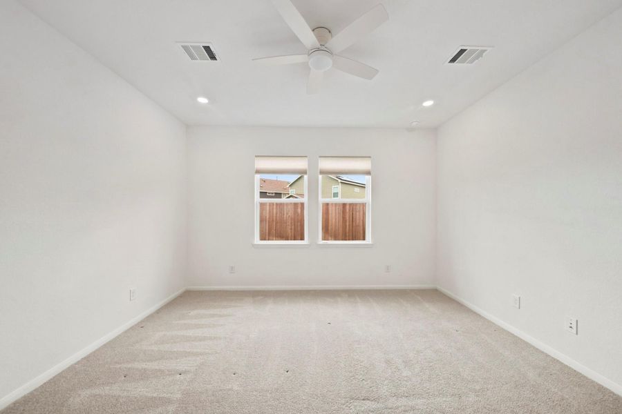 Spacious, unfurnished interior of a new home in Mason Woods, Cypress (Image 15). Spacious, unfurnished interior of a new home in Mason Woods, Cypress (Image 15).