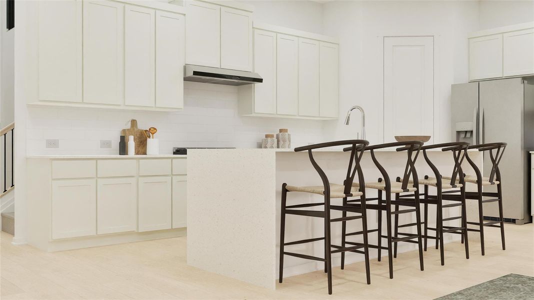 Furnished interior view inside a new home in Anniston, Katy (Image 28).