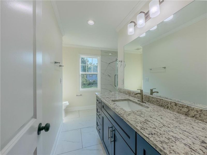 Furnished interior view inside a new home in , Lawrenceville (Image 11).