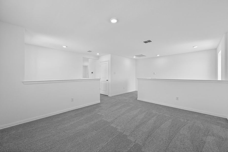 Spacious, unfurnished interior of a new home in River Ridge, Crandall (Image 27). Spacious, unfurnished interior of a new home in River Ridge, Crandall (Image 27).