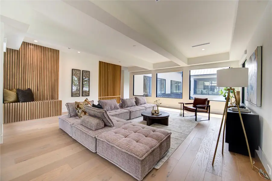 Furnished interior view inside a new home in , Houston (Image 8).