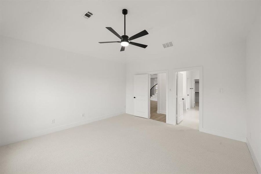 Spacious, unfurnished interior of a new home in Hawkins Meadows, Midlothian (Image 23).